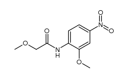 2-methoxy-N-(2-methoxy-4-nitrophenyl)acetamide Structure