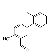 5-(2,3-dimethylphenyl)-2-hydroxybenzaldehyde Structure