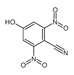 4-hydroxy-2,6-dinitrobenzonitrile结构式