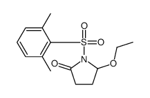 1-(2,6-dimethylphenyl)sulfonyl-5-ethoxypyrrolidin-2-one Structure