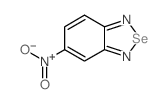 2,1,3-Benzoselenadiazole,5-nitro- Structure
