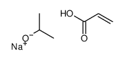 sodium,propan-2-olate,prop-2-enoic acid结构式