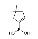 (4,4-dimethylcyclopenten-1-yl)boronic acid结构式