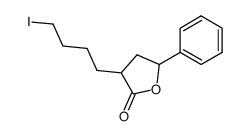 3-(4-iodobutyl)-5-phenyldihydrofuran-2(3H)-one Structure