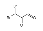 3,3-dibromo-2-oxpropanal结构式