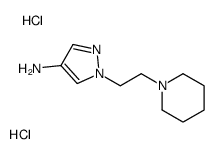 1-(2-piperidin-1-ylethyl)pyrazol-4-amine,dihydrochloride结构式