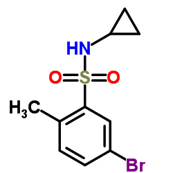 5-Bromo-N-cyclopropyl-2-methylbenzenesulfonamide picture