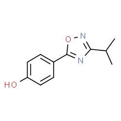 4-(3-Isopropyl-1,2,4-oxadiazol-5-yl)phenol图片