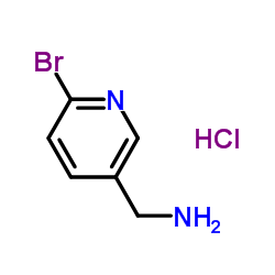 (6-BROMOPYRIDIN-3-YL)METHANAMINE HYDROCHLORIDE structure