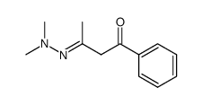 1-phenyl-1,3-butanedione 3-(dimethylhydrazone)结构式