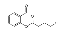 2-formylphenyl 4-chlorobutanoate结构式