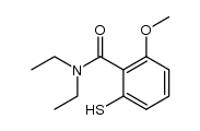 N,N-diethyl 2-mercapto-6-methoxybenzamide Structure