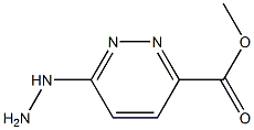 Methyl 6-hydrazinylpyridazine-3-carboxylate结构式