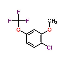 2-Chloro-5-(trifluoromethoxy)anisole Structure