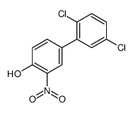 4-(2,5-dichlorophenyl)-2-nitrophenol结构式