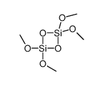 2,2,4,4-Tetramethoxy-1,3,2,4-dioxadisiletane Structure