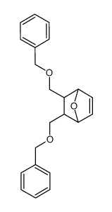 (1R*,2R*,3S*,4S*)-2,3-bis(benzyloxymethyl)-7-oxabicyclo[2.2.1]hept-5-ene结构式