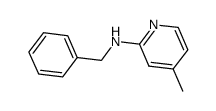 2-(苯甲酰氨基)-4-甲基吡啶结构式