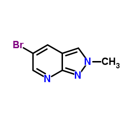 5-Bromo-2-methyl-2H-pyrazolo[3,4-b]pyridine Structure