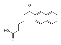 6-(2-NAPHTHYL)-6-OXOHEXANOIC ACID结构式