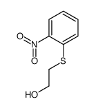 2-[(2-Nitrophenyl)sulfanyl]ethanol结构式