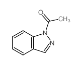 1-(1H-吲唑-1-基)乙酮结构式
