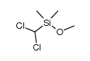Dichloromethyl-dimethyl-methoxy-silane结构式