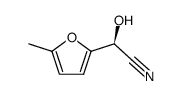 (S)-2-HYDROXY-2-(5-METHYLFURYL)ACETONITRILE结构式