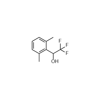 1-(2,6-Dimethylphenyl)-2,2,2-trifluoroethan-1-ol Structure