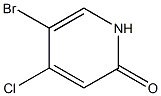 5-溴-4-氯吡啶-2(1H)-酮结构式