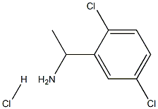 1-(2, 5-Dichlorophenyl)ethanamine hydrochloride structure