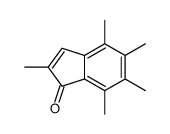 2,4,5,6,7-pentamethylinden-1-one Structure