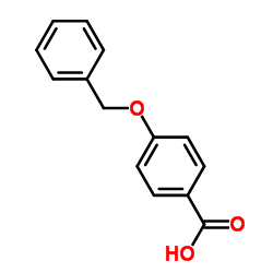 4-苄氧基苯甲酸结构式