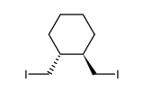 trans-1,2-bis(iodomethyl)cyclohexane结构式