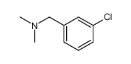 BENZENEMETHANAMINE, 3-CHLORO-N,N-DIMETHYL- Structure
