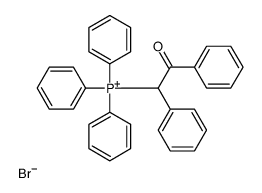 (2-oxo-1,2-diphenylethyl)-triphenylphosphanium,bromide结构式