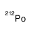 polonium-212 atom结构式