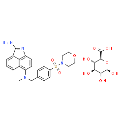 Metesind glucuronate structure