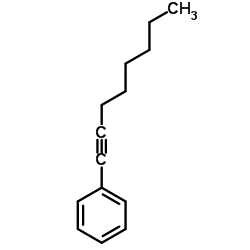 1-苯基-1-辛炔结构式