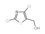 2,4-DICHLORO-5-THIAZOLEMETHANOL structure