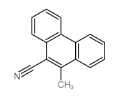 9-Phenanthrenecarbonitrile,10-methyl-结构式