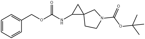 tert-Butyl 1-{[(benzyloxy)carbonyl]amino}-5-azaspiro[2.4]heptane-5-carboxylate picture