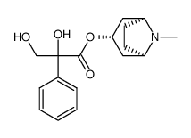 α-Phenyl-glycerinsaeure-tropinester结构式