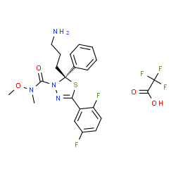 ARRY 520 trifluoroacetate结构式