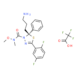 ARRY 520 trifluoroacetate Structure