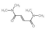 2-Butenediamide,N1,N1,N4,N4-tetramethyl-, (2E)- Structure