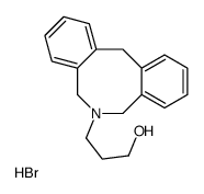 3-(10,12-dihydro-5H-benzo[d][2]benzazocin-11-yl)propan-1-ol,hydrobromide结构式