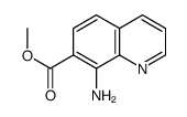 8-氨基喹啉-7-羧酸甲酯结构式