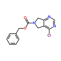 benzyl 4-chloro-5H,6H,7H-pyrrolo[3,4-d]pyrimidine-6-carboxylate picture