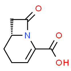 1-Azabicyclo[4.2.0]oct-2-ene-2-carboxylicacid,8-oxo-,(R)-(9CI)结构式